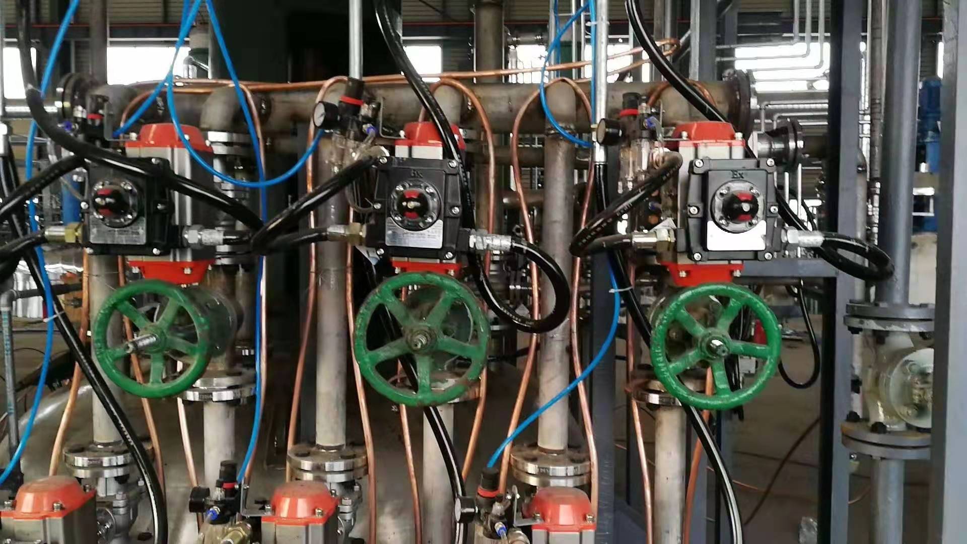 湖北DCS接線施工現場